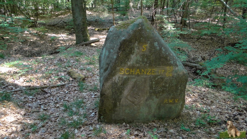Ritterstein Nr. 174-2 Schanze 5 1793-94.JPG - Ritterstein Nr.174 Schanze 5 1793/94